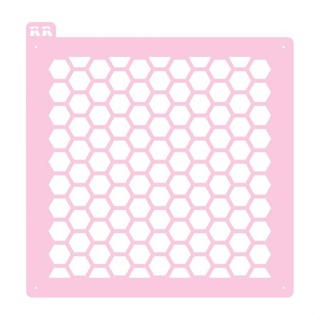 Stencil para Biscoito - Colméia - Ref 4012 - 1 unidade - RR Cortadores - Rizzo em Oferta na Shopee