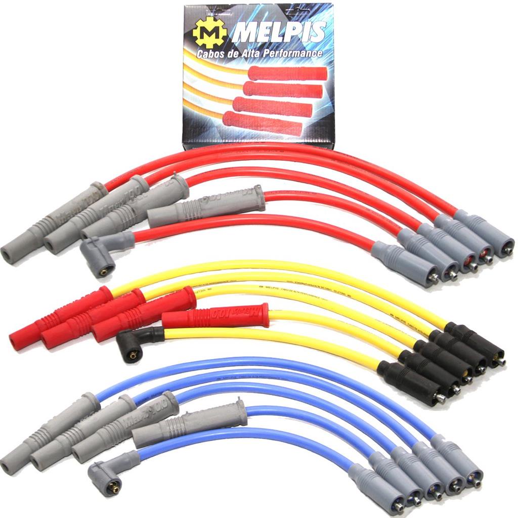 Cabo Vela Santana Quantum Motor Ap 1.8/2.0 Mi Silicone 10mm