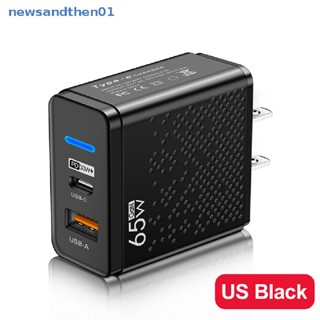 newsandthen01 Carregador De Carga Rápida USB C De 65W Para iPhone Xiaomi 12 Samsung Huawei Telefone Celular QC 3.0 Adaptador Telefones Celulares Nice