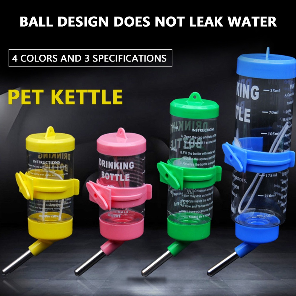 BESTLINK2 Bebedouro Automático Para Animais De Estimação Hamster De Água Pendurado Coelho De Esquilo Guinea Pig Squirrel