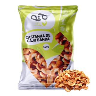 Castanha de Caju Banda 500g - P&P