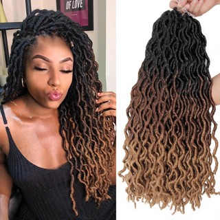 18 Polegadas 38 Grams/pack Cabelo Trança De Crochê Feminino Extensões De Tranças Ciganas Cacheado