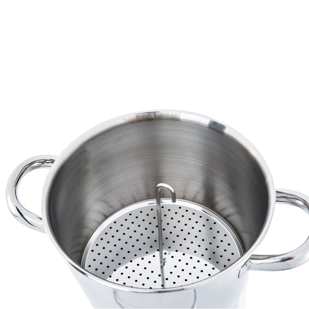 Detalhes do Cuscuzeira Brinox Lyon 2 Litros 16 cm Aço Inox
