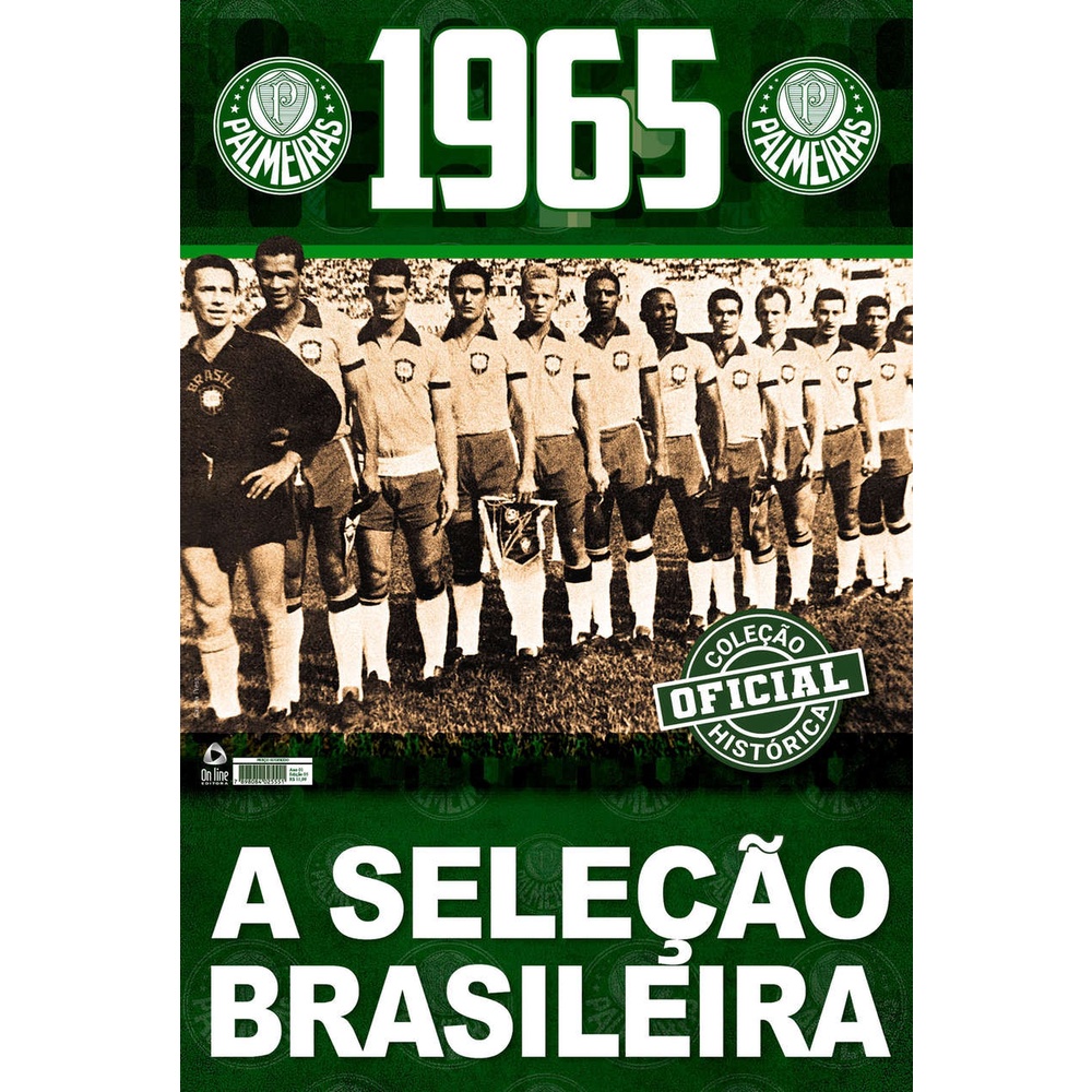 Coleção Oficial Histórica Palmeiras Edição 05 | Pôster Seleção Brasileira 1965 - Books & Magazines
