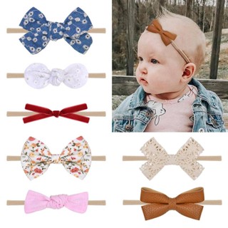 Lacinhos De Bebê Faixa De Cabelo Bebe Acessórios Para O Cabelo Infantil Faixa De Cabeça De Bebê 10pcs 1 Cartão Flor De Nylon Banda De Natal 253
