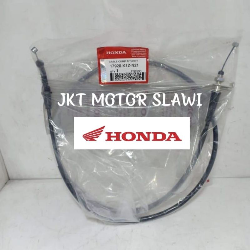 17920 k1z n21 Cabo Do Acelerador Inferior pcx 160 original honda