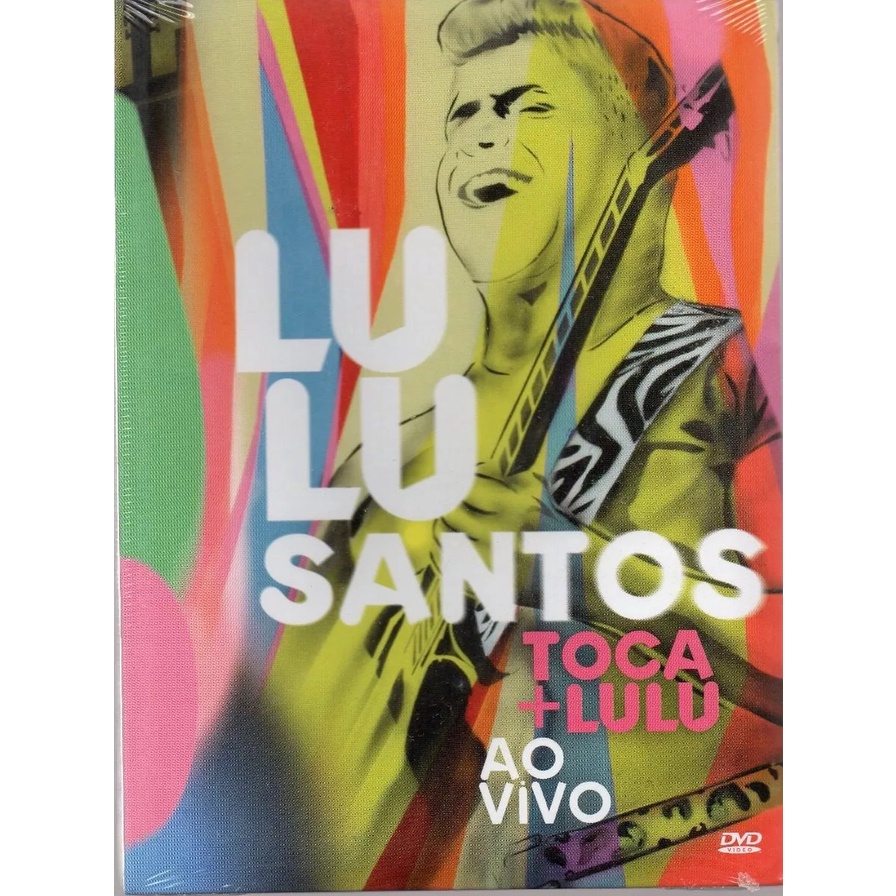 Dvd Lulu Santos Toca + Lulu Ao Vivo