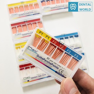 1 Caixa Pontos De Papel Absorvente Dentário/F1-F3 Para Arquivos Protaper