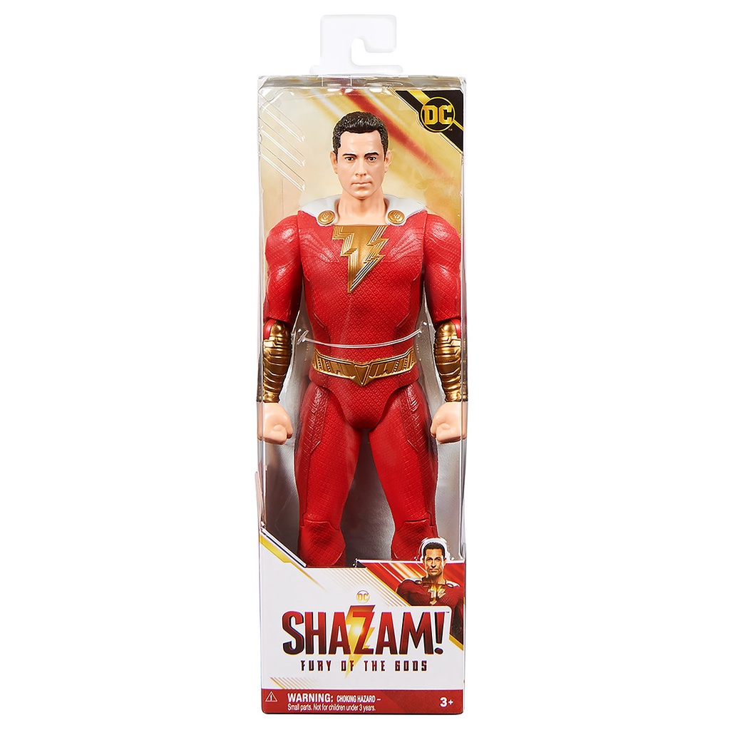 Boneco Shazam! Fúria dos Deuses O Filme - 30cm - DC em Oferta na Shopee