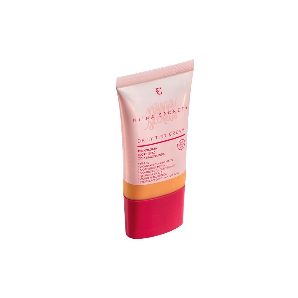 Eudora Niina Secrets Daily Tint Cream Base Líquida Matte Cor 35 25ml