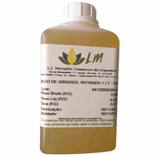 Distriol Oleo De Girassol Vegetal Refinado 1 litro em Oferta na Shopee