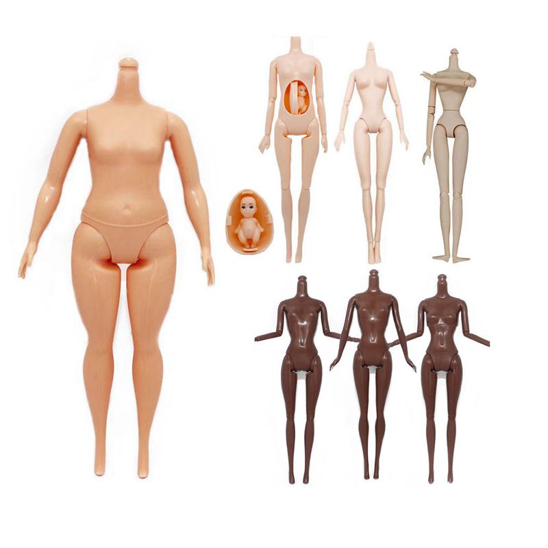 Venda Quente Corpo Dolly Grávida Bonecas Pretas Crianças Brinquedos Acessórios Em Miniatura Para O Jogo Melhores Present