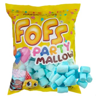 Marshmallow Mini Azul FOFS Party Mallow 400g