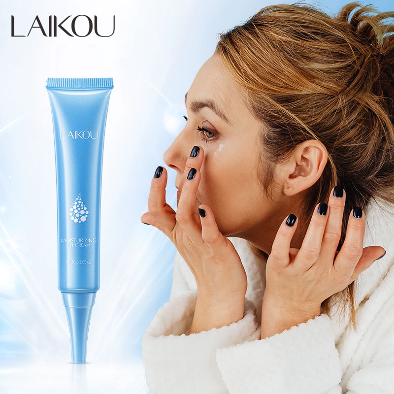 Creme Para Os Olhos Hialurônico/Ácido LAIKOU/Gel Antirrugas/Reduzir Olheiras /