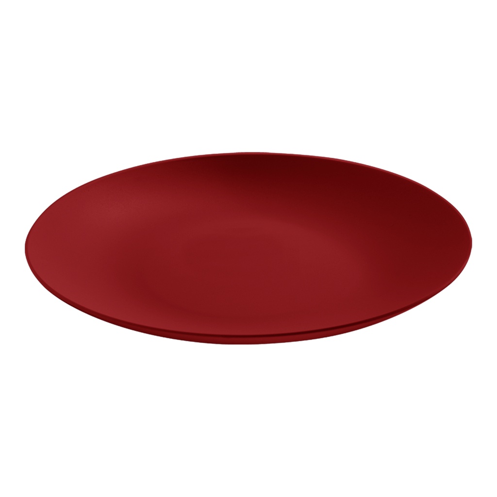 Prato Sobremesa Coza Cozy 18 x 18 x 2 cm Vermelho Bold - Home & Living