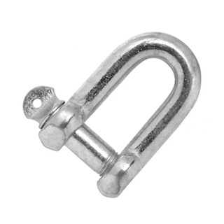 10 Unidades Manilha Para Cabo de Aço Reta 5/16 Pino Roscado em Oferta na Shopee