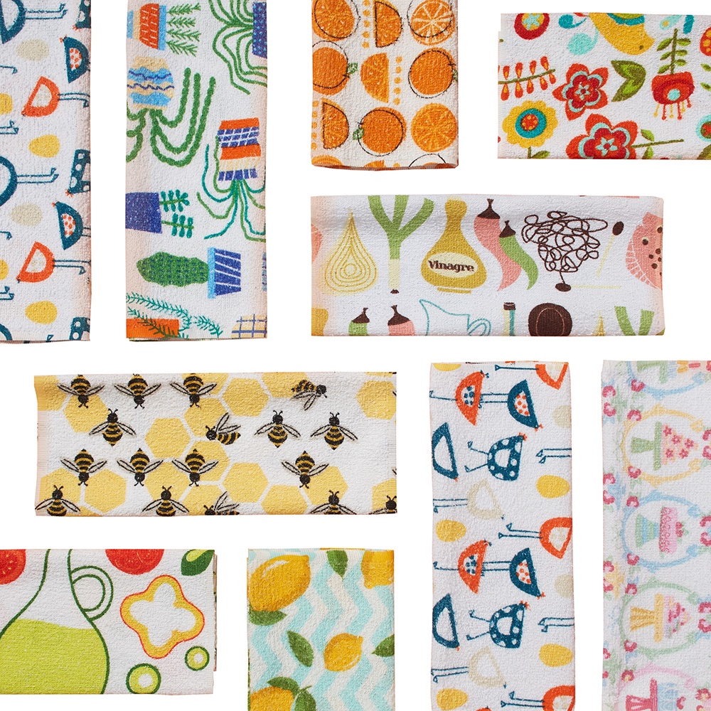 Kit 20 Panos De Prato Atoalhado Felpudo Premium em Oferta na Shopee