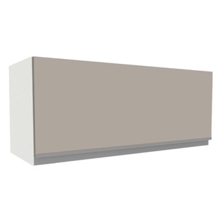 Armário de Cozinha Aéreo Madesa Glamy 1 Porta Suspensa Branco/Crema Glamy Madesa em Oferta na Shopee