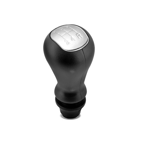 Manopla Cambio Preto Lente Prata C3 C4 Xsara Picasso