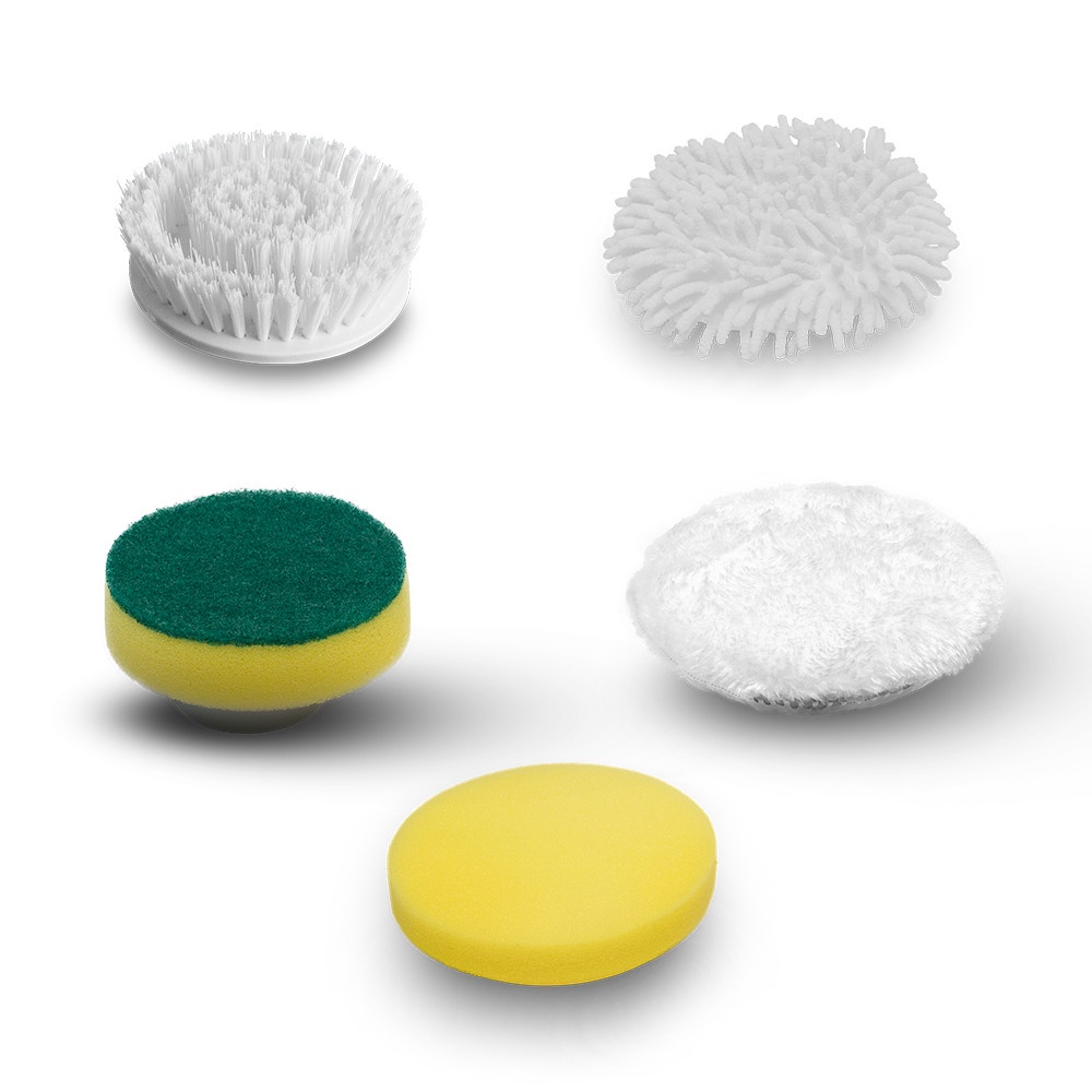 Kit de Acessórios p Escova Elétrica De Limpeza Multiuso Gira em Oferta na Shopee