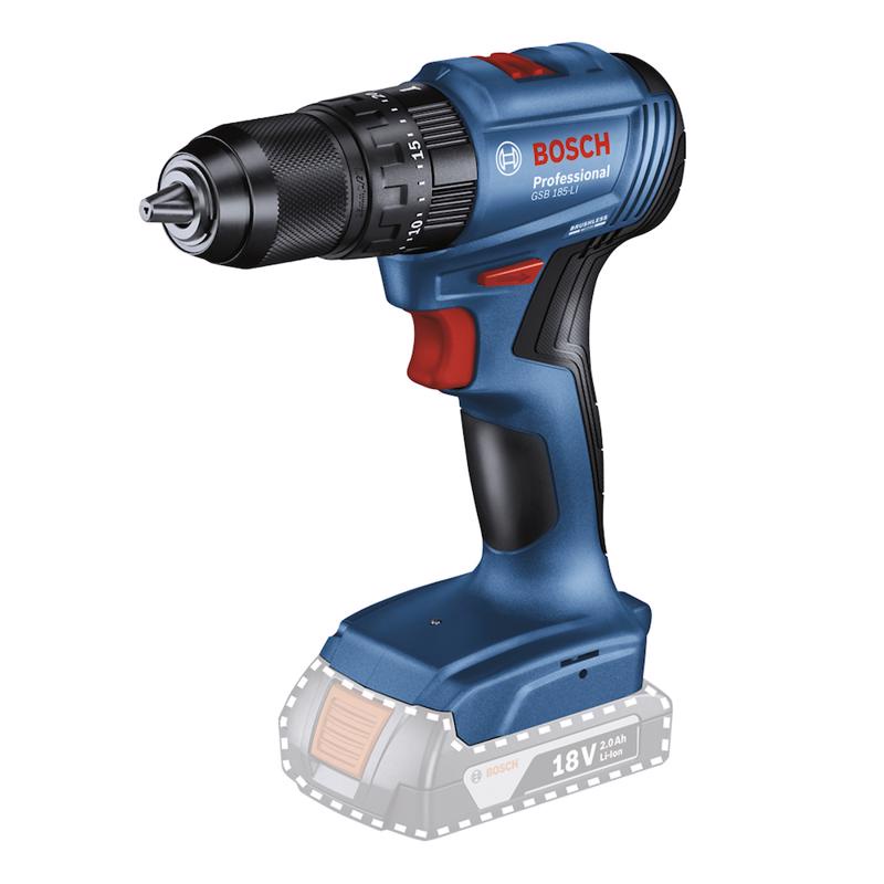 Furadeira Parafusadeira Impacto 18V GSB185-LI SB Sem Fio - Bosch em Oferta na Shopee