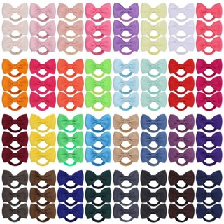 Xuxinha De Cabelo Infantil Acessórios Para Cabelo Infantil Nó De Arco Nylon Candy Color Baby Anel Touca 2699