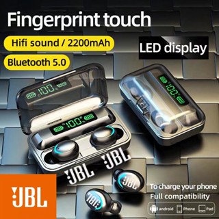 Fone De Ouvido F9 5C Tws 5.0 Com Tela Led Touch Control Redução De Ruído Para Jogos Microfone Azul