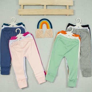 Kit 3 calças de bebê básicas suedine