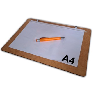 PRANCHETA PARA DESENHO E PINTURA A4 MDF em Oferta na Shopee