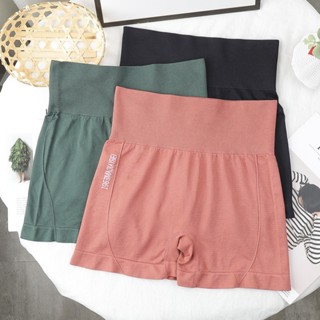 9 Cores Shorts De Cintura Alta Disponíveis Para Mulheres Fitness Abdômen Leggings Calcinha Sem Costura Esportivos Confortáveis Calça De Yoga Feminina Segurança