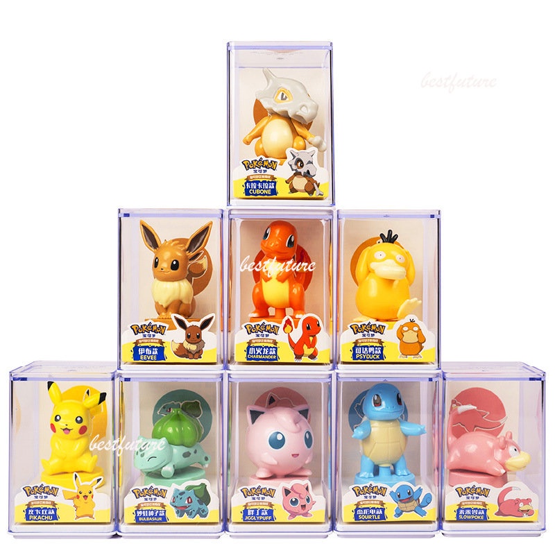 Brinquedos Pokemon Pikachu Action Figure Toys - Escorrega o Preço