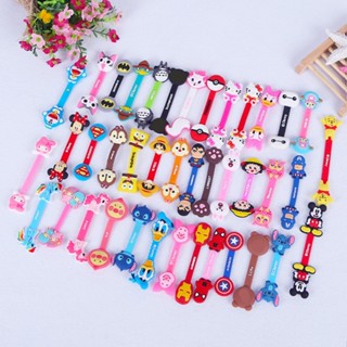 Disney Desenho Animado Bonito Mickey Minnie Vigny Stitch Daisy Cabo De Carregamento De Telefone Celular Em PVC Organizador De Bobinador De Adequado Para iPhone E Android