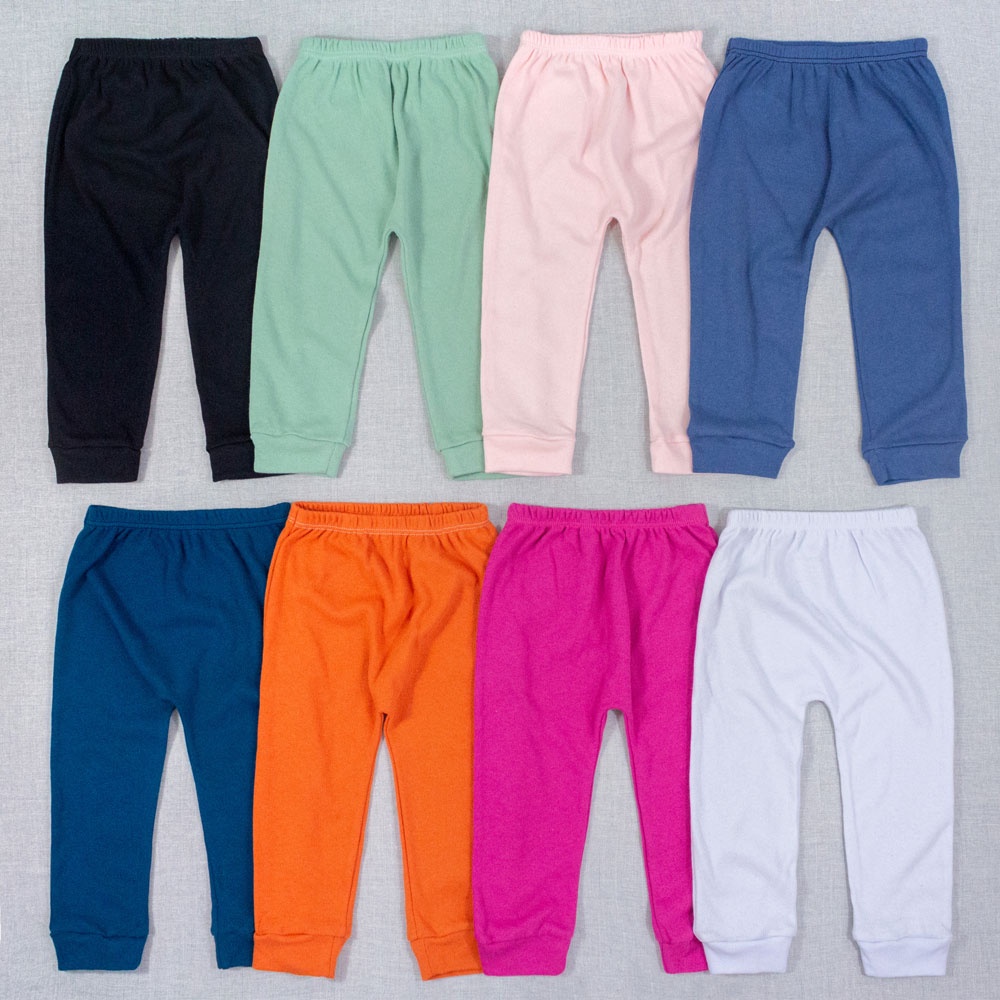 Calça Infantil Até 24 Meses Pé Aberto 100% Algodão em Oferta na Shopee