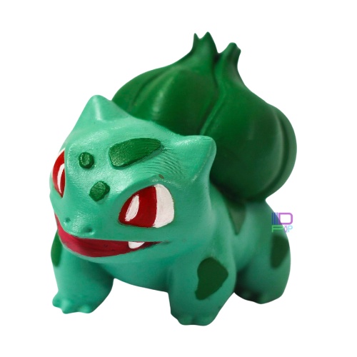 Bulbasaur boneco Bubasauro colecionável pokémon n°0001 figura