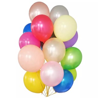 50 Bexigas Balão n7 Decoração Festa mais brilho escolha/cor em Oferta na Shopee