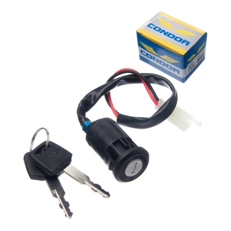 Chave Ignição Contato CG 125 2003-2008 KS/ES Condor +2 Chaves em Oferta na Shopee