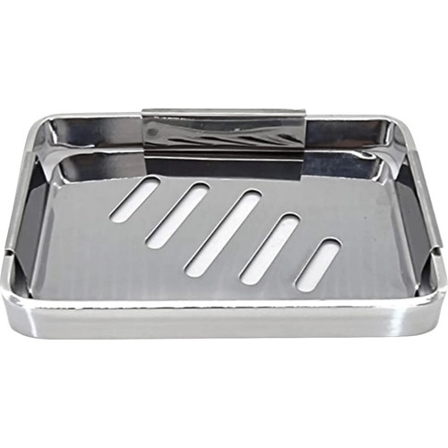 Porta Sabonete P Banheiro Saboneteira Metal Inox Para Nicho
