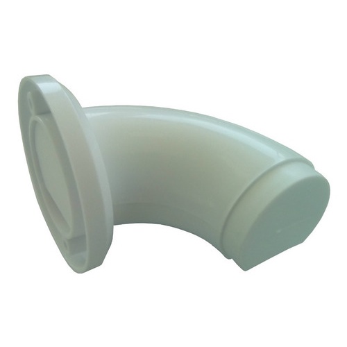 Curva Nylon Perfil Tubo Corrimão Escada 2 Pol Redondo - 1pç