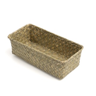 Cesto quadrado de seagrass 27cm - Oikos