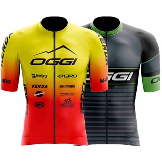 Oggi Manga Curta Ciclismo Jersey Camiseta De Bicicleta Proteção Contra Uv E Camisa De Secagem Rápida Para Homem