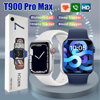 Smartwatch IWO 14 Series 7 T900 Pro MAX Monitor De Frequência Cardíaca Multi Bluetooth Chamadas Homens Mulheres Destino