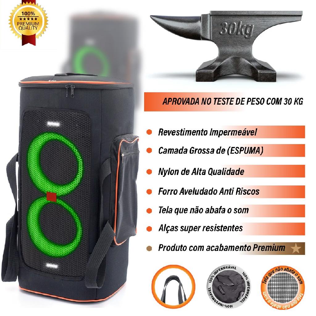 Case Bolsa Bag Jbl Partybox Club 120 e 110 Resistente Premium Exclusiva - detalhe