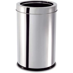 Lixeira Com Aro Brinox Decorline 7,8 Litros Aço Inox