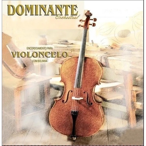 Jogo De Cordas Violoncelo  Dominante Orchestral - C/ Bolinha