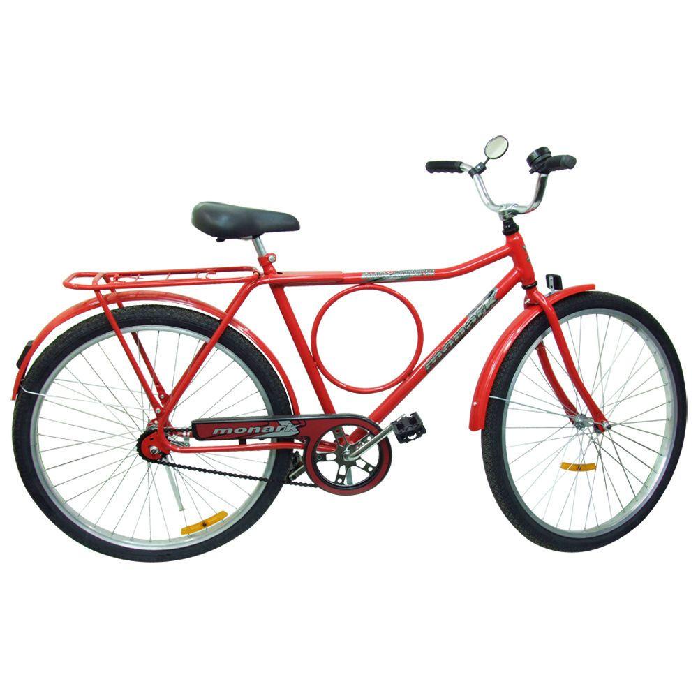 Bicicleta Monark Barra Circular Aro 26 Quadro Aço Carbono - Sports & Outdoors