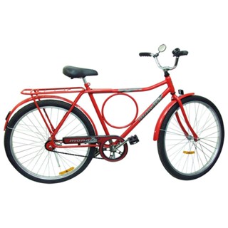 Bicicleta Monark Barra Circular Aro 26 Quadro Aço Carbono