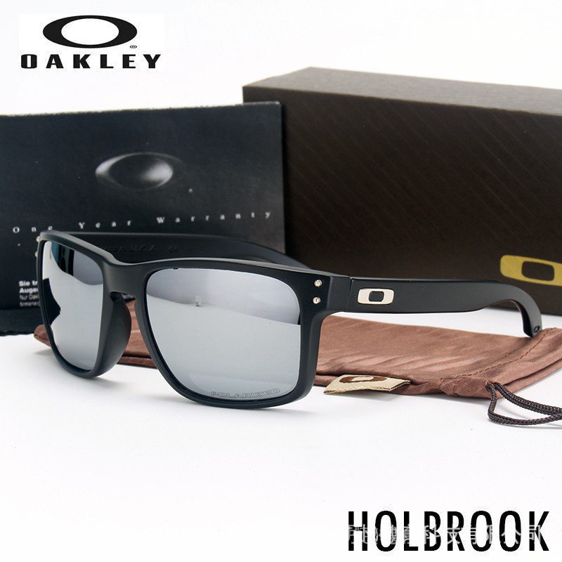 Gj39 OAKLEY Óculos Polarizados HOLBROOK 9102 TR Lente Com O Logotipo Da  Moldura Prateada 58Sy | Shopee Brasil