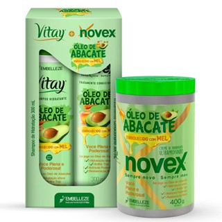 KIT NOVEX ÓLEO DE ABACATE