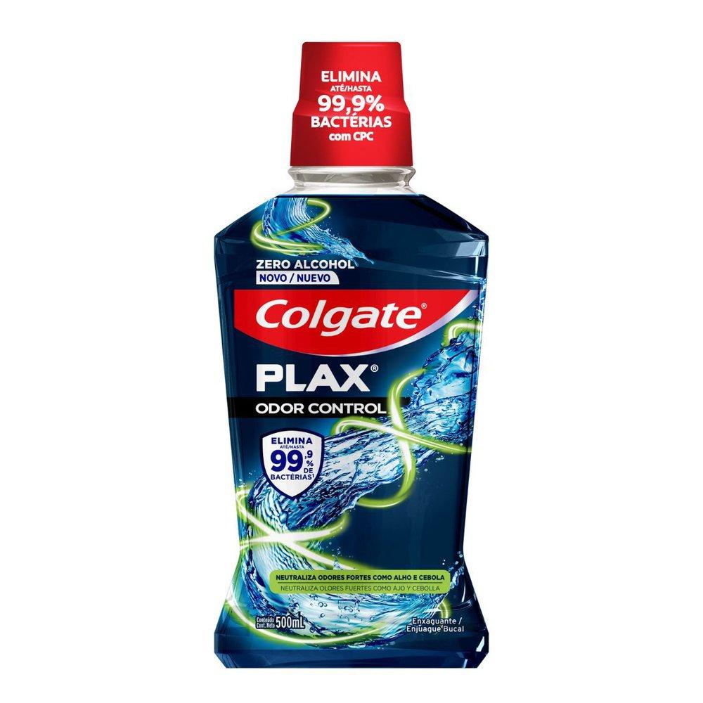 Enxaguante Bucal Colgate Zero Ácool Plax Odor Control 500ml