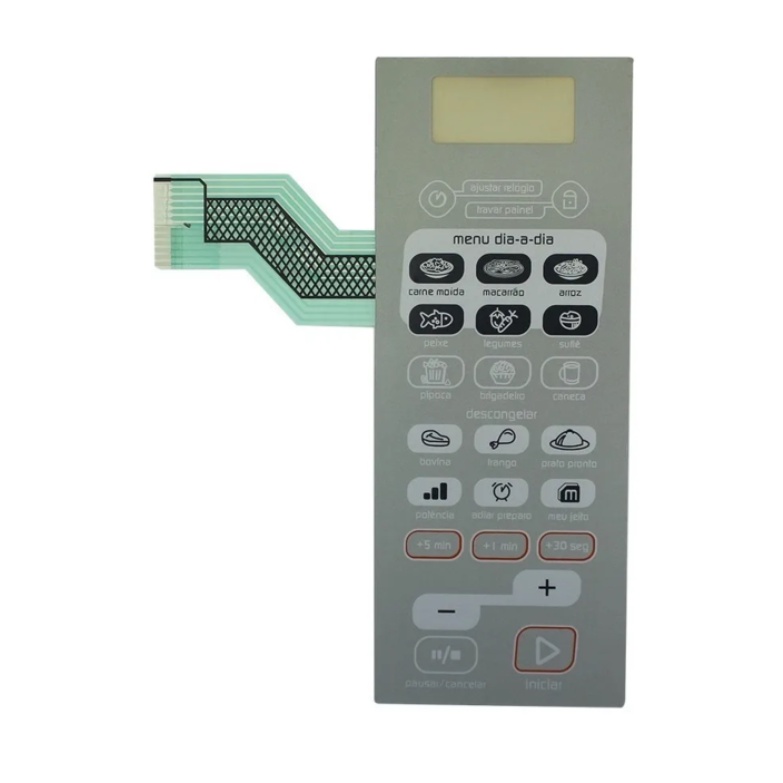 TECLADO  COMPATÍVEL MICROONDAS BRASTEMP BMA-30AF - BMA30AF